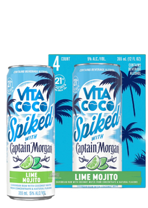 CAPTAIN MORGAN VITA COCO LIME MOJITO