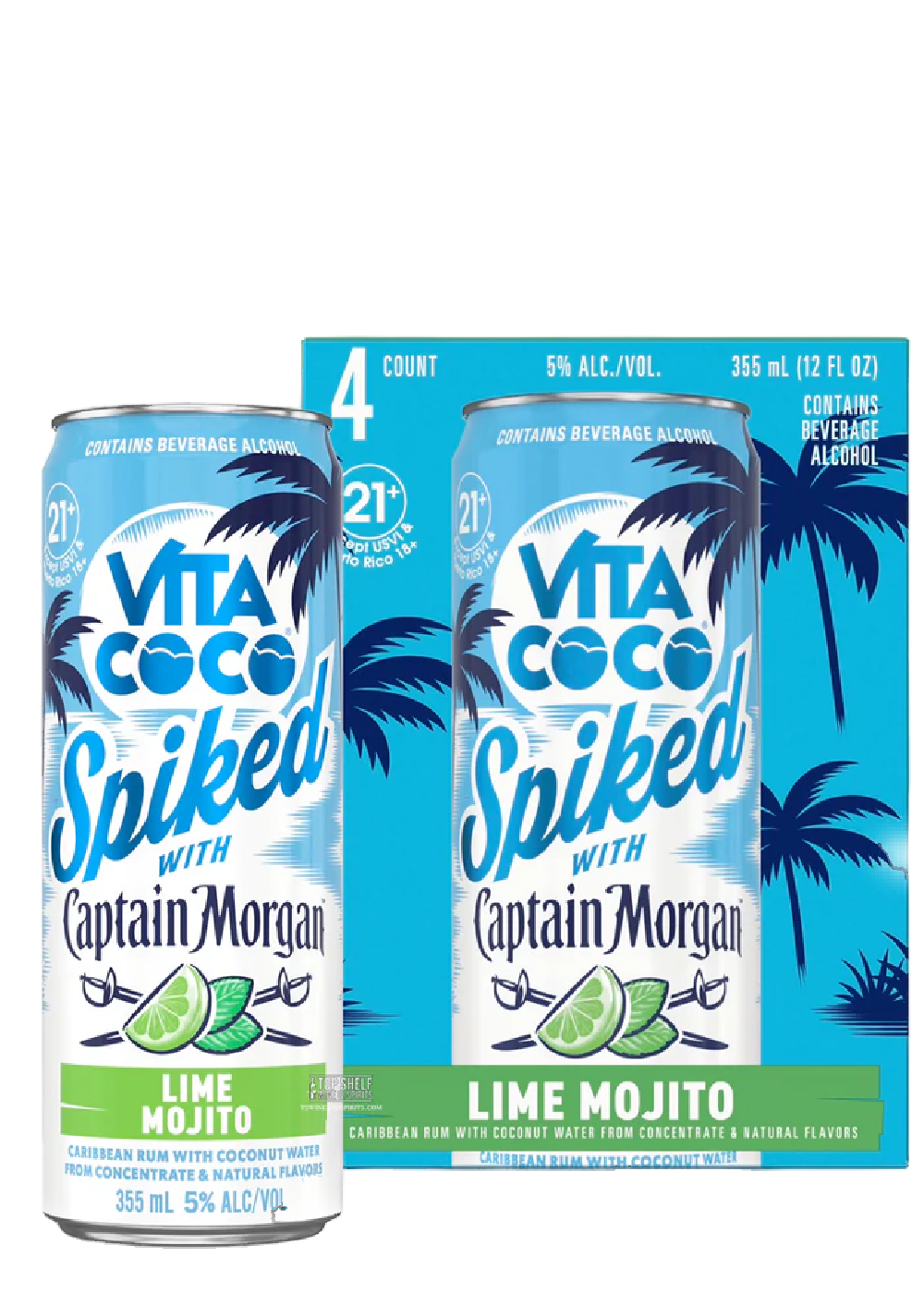 CAPTAIN MORGAN VITA COCO LIME MOJITO