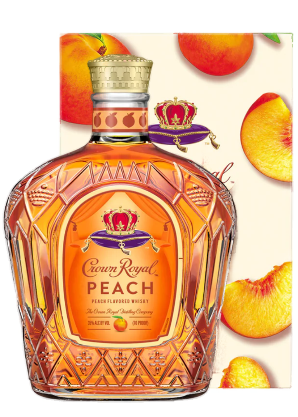 CROWN ROYAL PEACH CANADIAN WHISKY