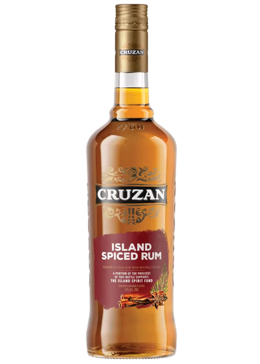 CRUZAN ISLAND SPICED RUM