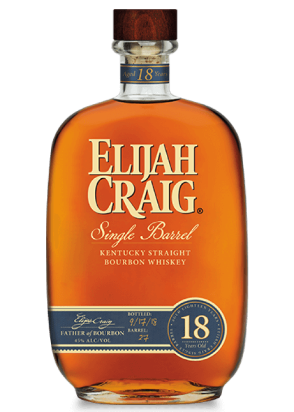 ELIJAH CRAIG 18 YEAR