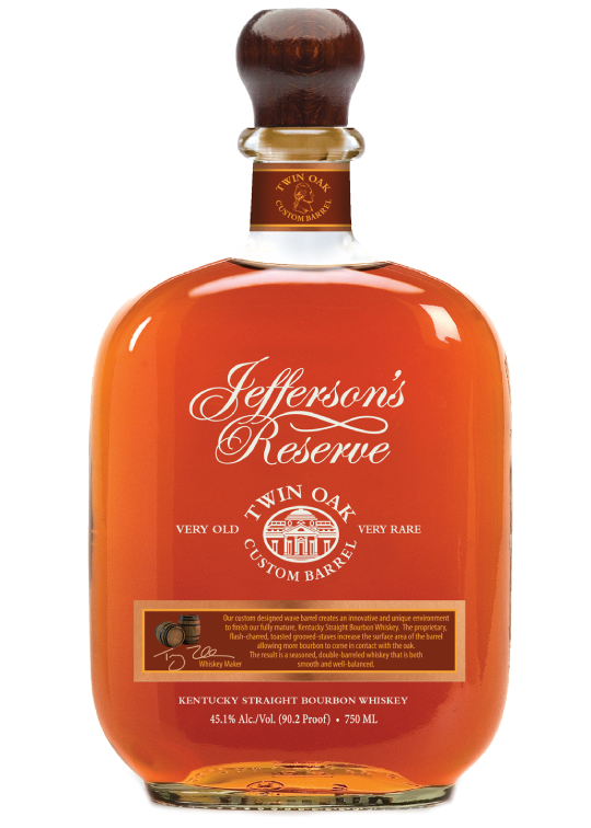 JEFFERSON'S RESERVE TWIN OAK BOURBON