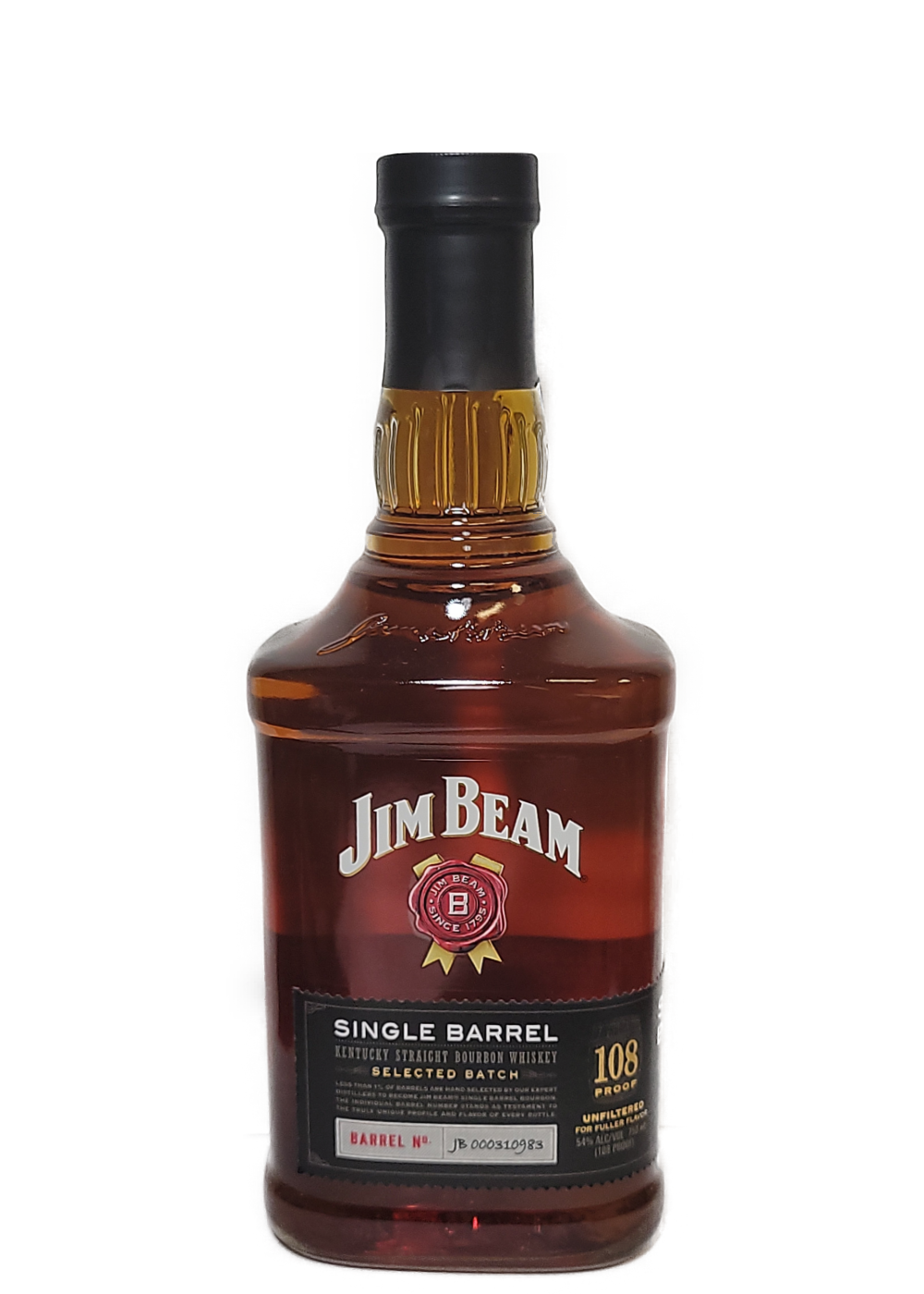 JIM BEAM SINGLE BARREL