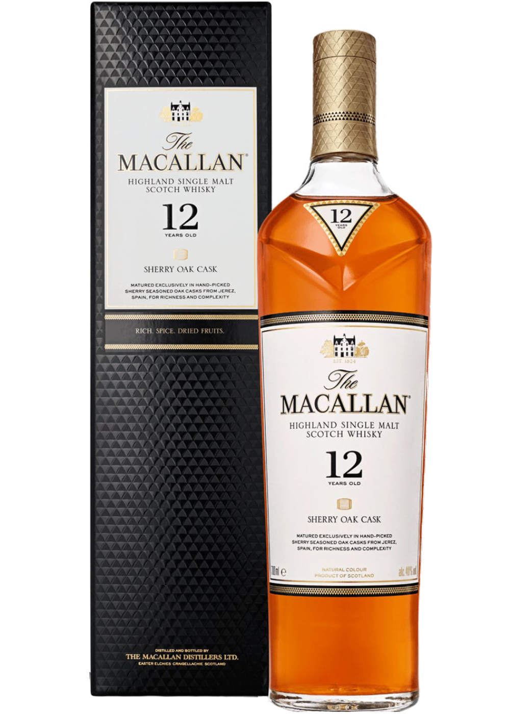 MACALLAN 12 YEAR SHERRY OAK CASK