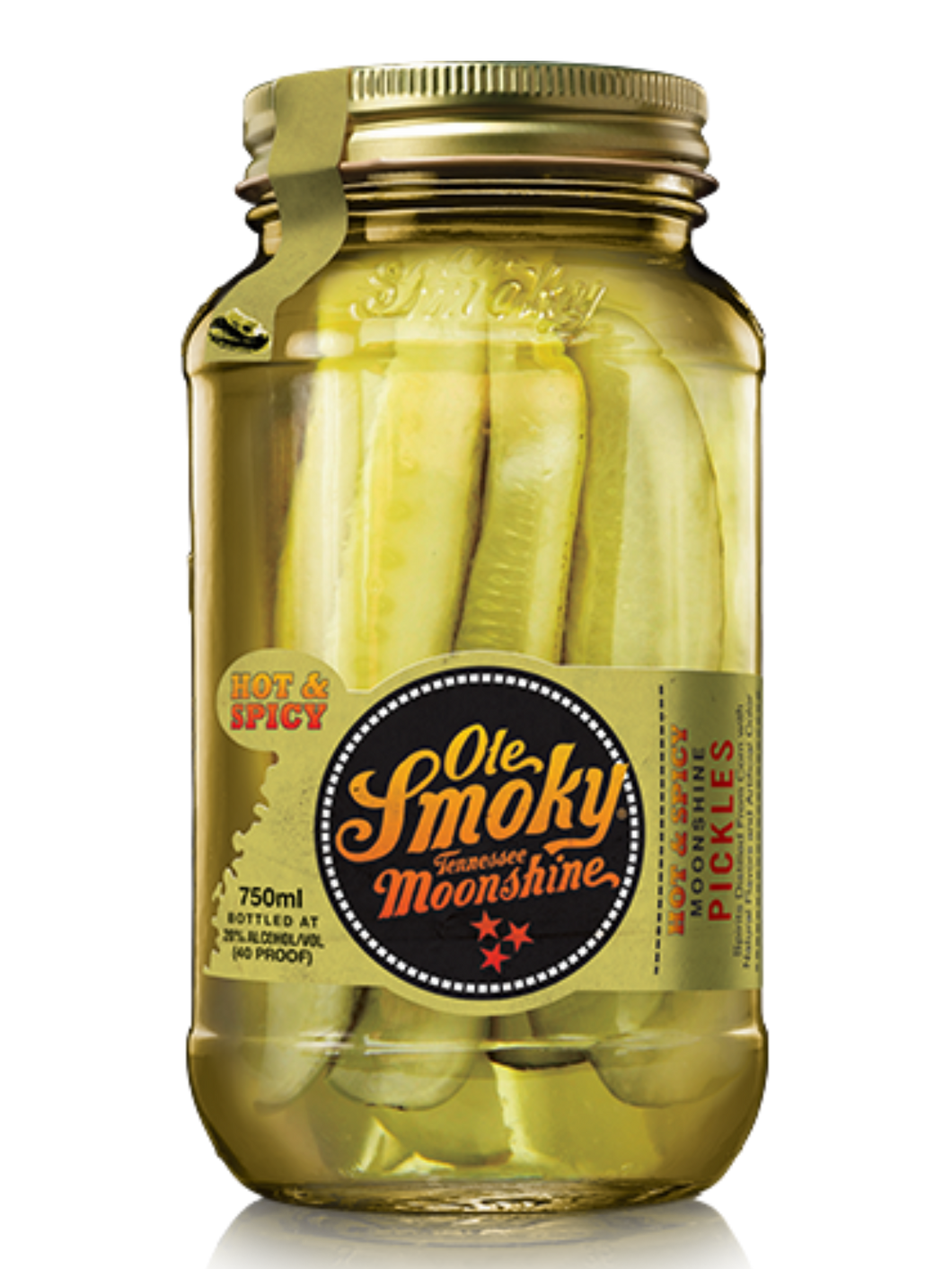 OLE SMOKY HOT & SPICY PICKLES MOONSHINE