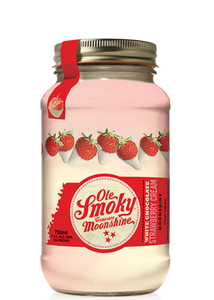 OLE SMOKY WHITE CHOCOLATE STRAWBERRY CREAM MOONSHINE