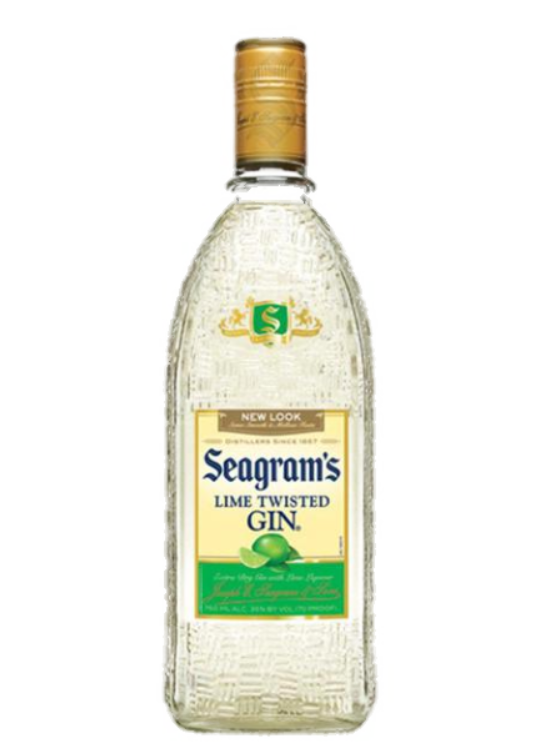 SEAGRAM'S LIME TWISTED GIN