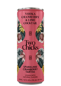 TWO CHICKS VODKA CRANBERRY & LIME