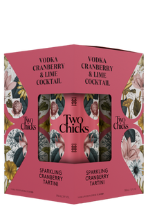 TWO CHICKS VODKA CRANBERRY & LIME