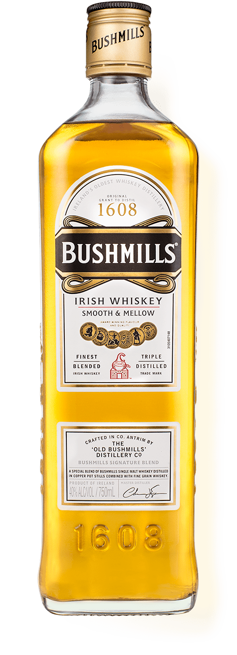 BUSHMILLS IRISH WHISKEY