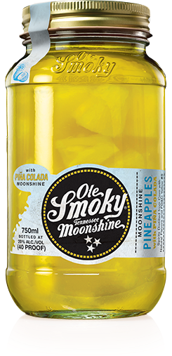 OLE SMOKY PINEAPPLES MOONSHINE